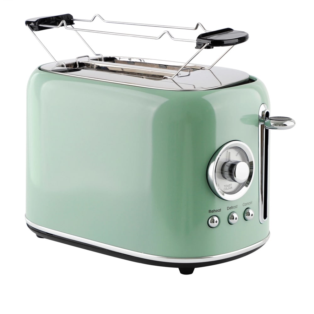 Emerio Leivänpaahdin 800W 2 viipaleelle - vihreä