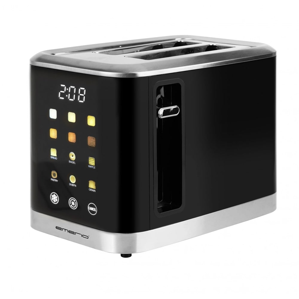 Emerio Leivänpaahdin kosketusohjauksella ja LED-näytöllä 800W - Svart