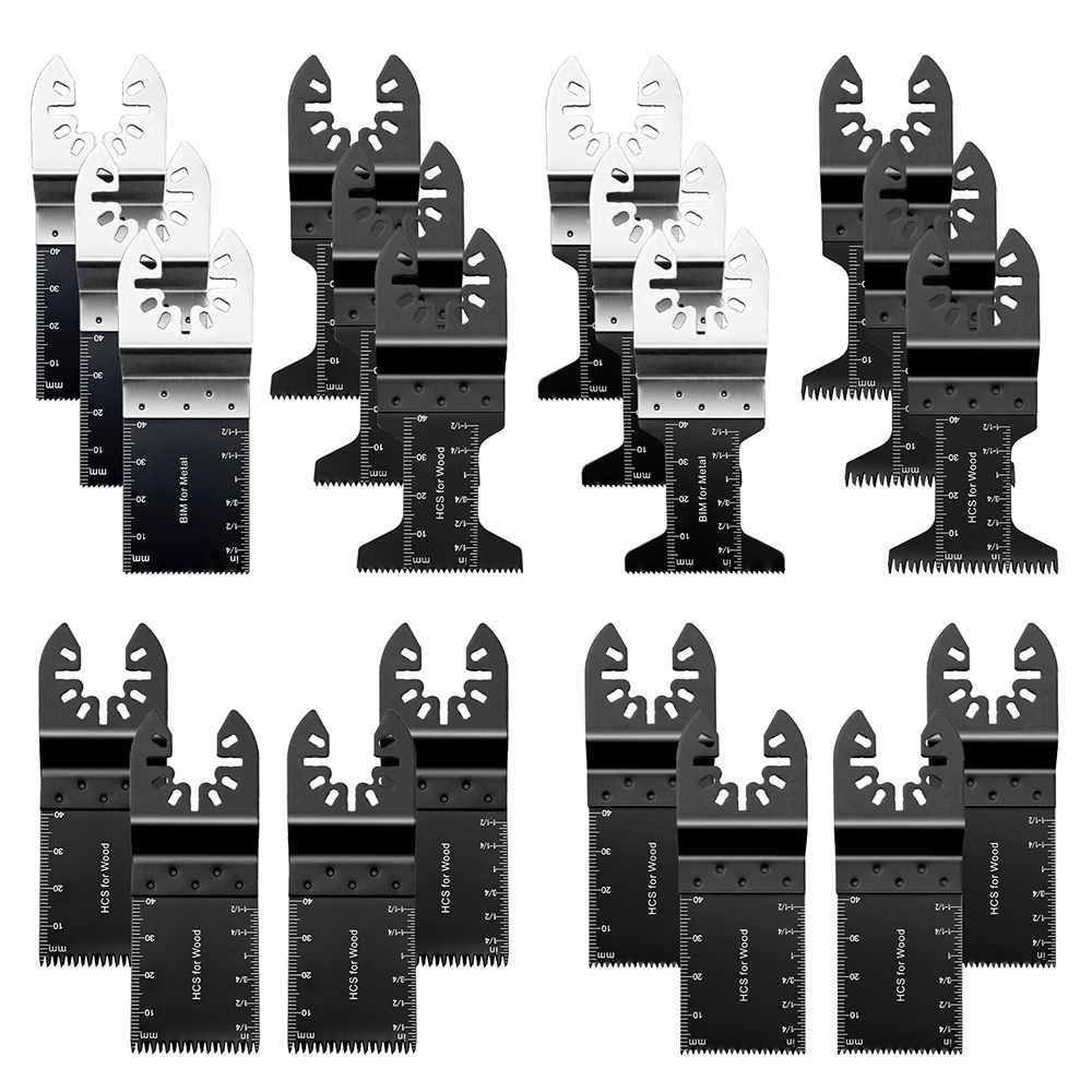 Monitoimityökalun sahanterät 20-pack - 34 ja 44 mm