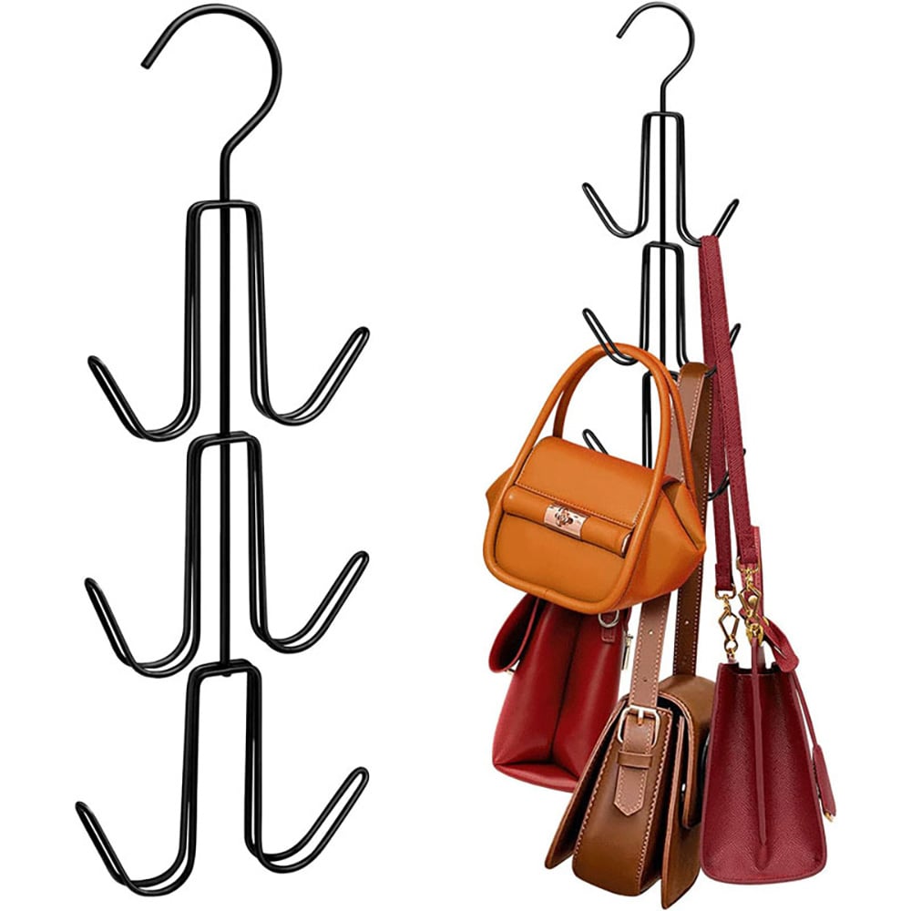 Ripustimet käsilaukuille 2-pack - Svart