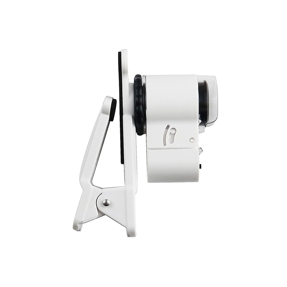 Suurennuslasi 45X LED-valolla ja puristimella varustettuna