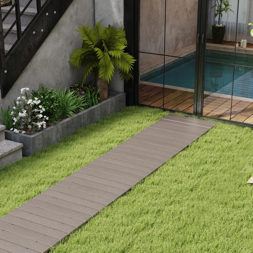 Puutarhapolku 242 cm rullattava – Harmaa