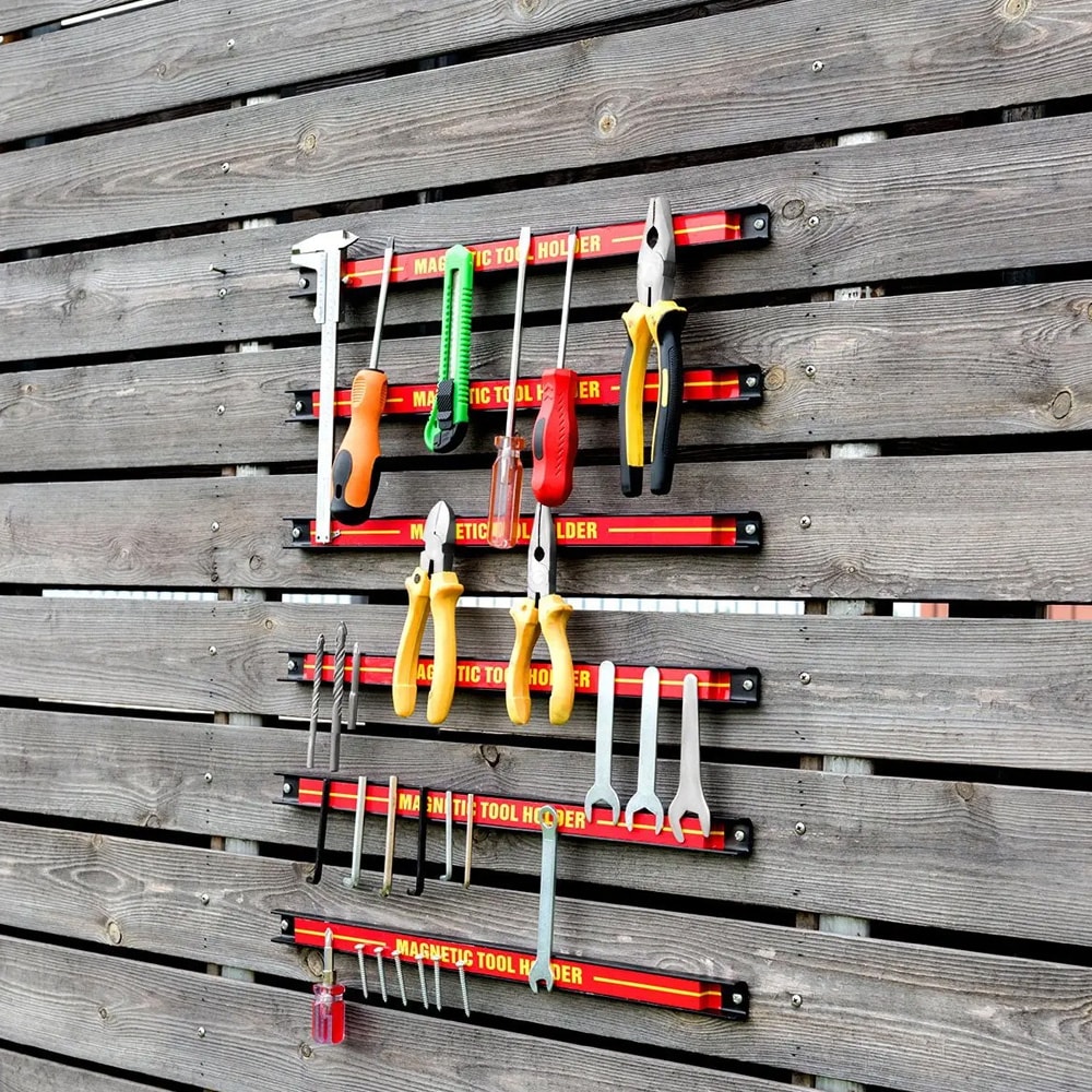 Magneettilista työkaluille 46 cm – 6-pakkaus