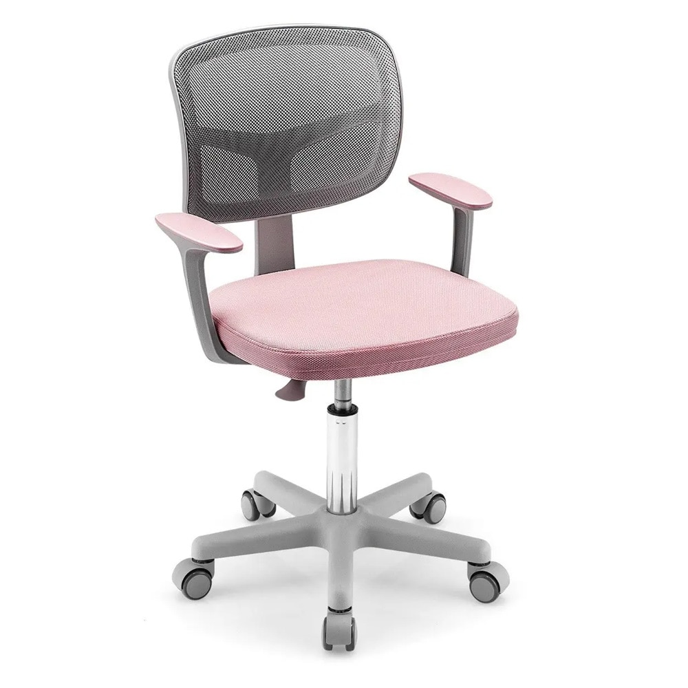 Ergonominen lasten työtuoli 3–10-vuotiaille – Vaaleanpunainen