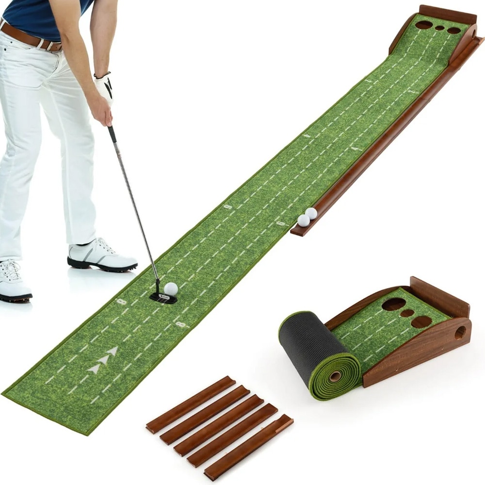 Puttausmatto automaattisella pallonpalautuksella