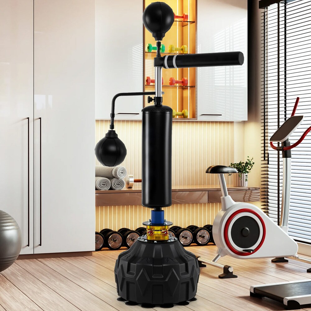 4-in-1 vapaasti seisova nyrkkeilyteline pyörivällä varrella