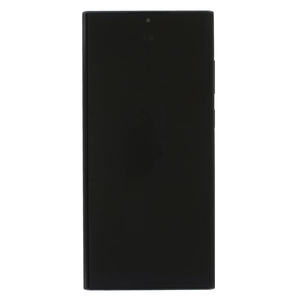 LCD-näyttö Samsung Galaxy S22 Ultra - Svart kehyksen kanssa