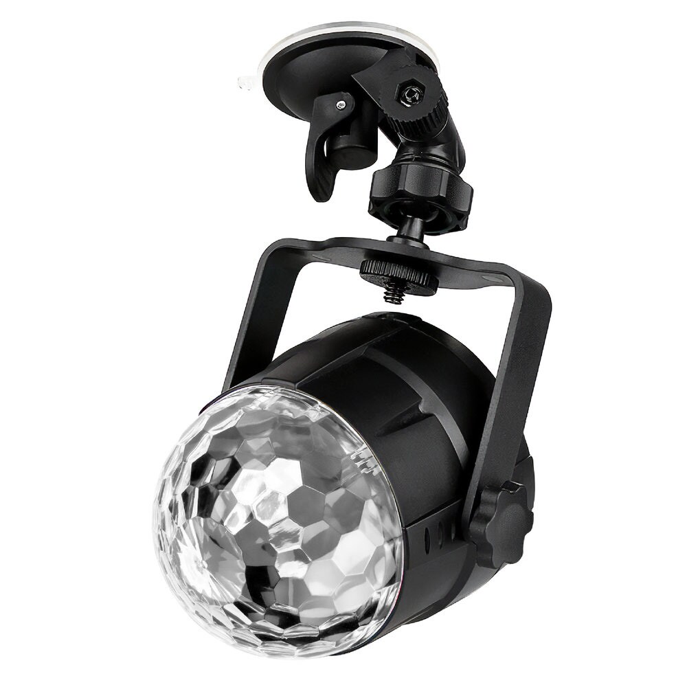 PartyFunLights Disco Projector LED, jossa on 11 valotehostetta
