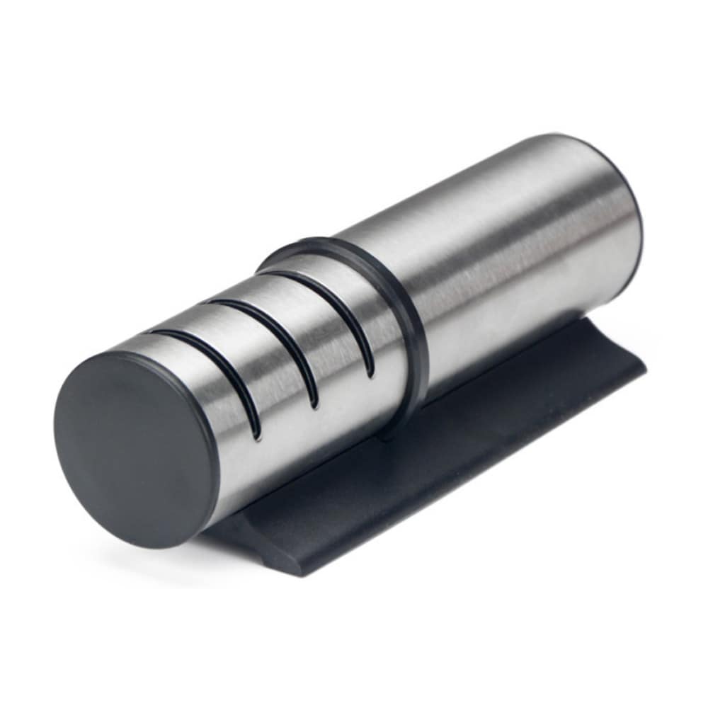 Herzberg 3-in-1 ruostumattomasta teräksestä valmistettu veitsenteroitin