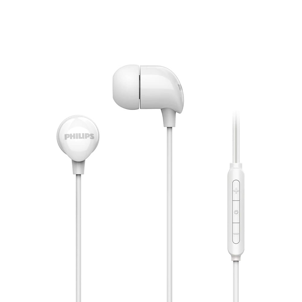 Philips TAE2146BK/9 in-ear-kuulokkeet USB-C-liitännällä ja mikrofonilla – Valkoinen