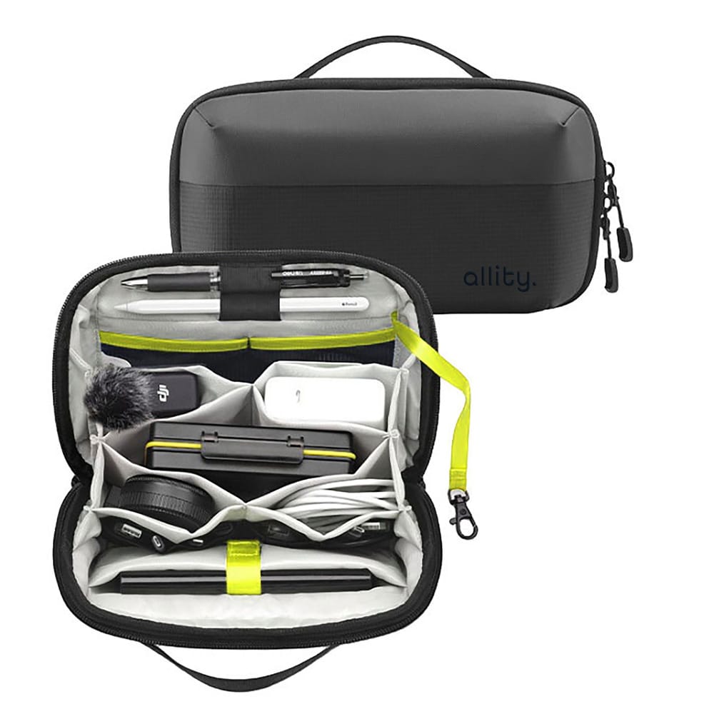 Allity Organizer – vedenpitävä matkakotelo 18 lokerolla