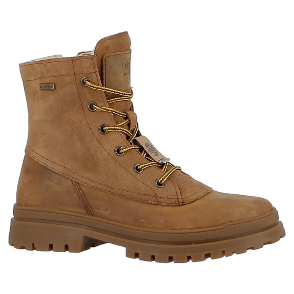 Axelda vedenpitävä talvisaapas, jossa on taitettavat nastat Aosta 36 - konjakki