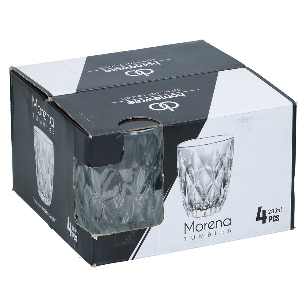 Juomalasi 280ml 4-pack