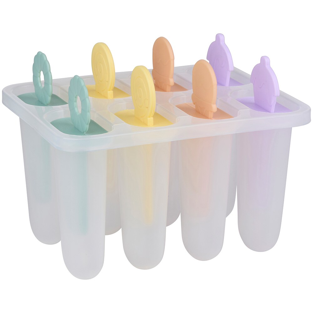 Jäätelömuotti 8 x 50 ml:n jäätelöä varten