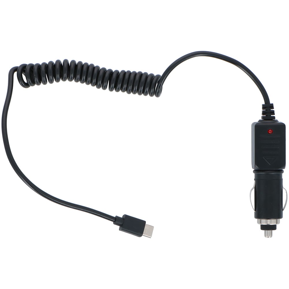 Autolaturi 2A 12/24V, jossa on USB-C-liitin