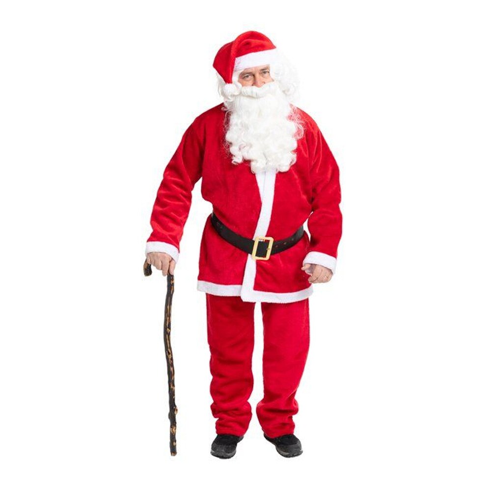 Joulupukin puku 4 kpl - Koko L/XL