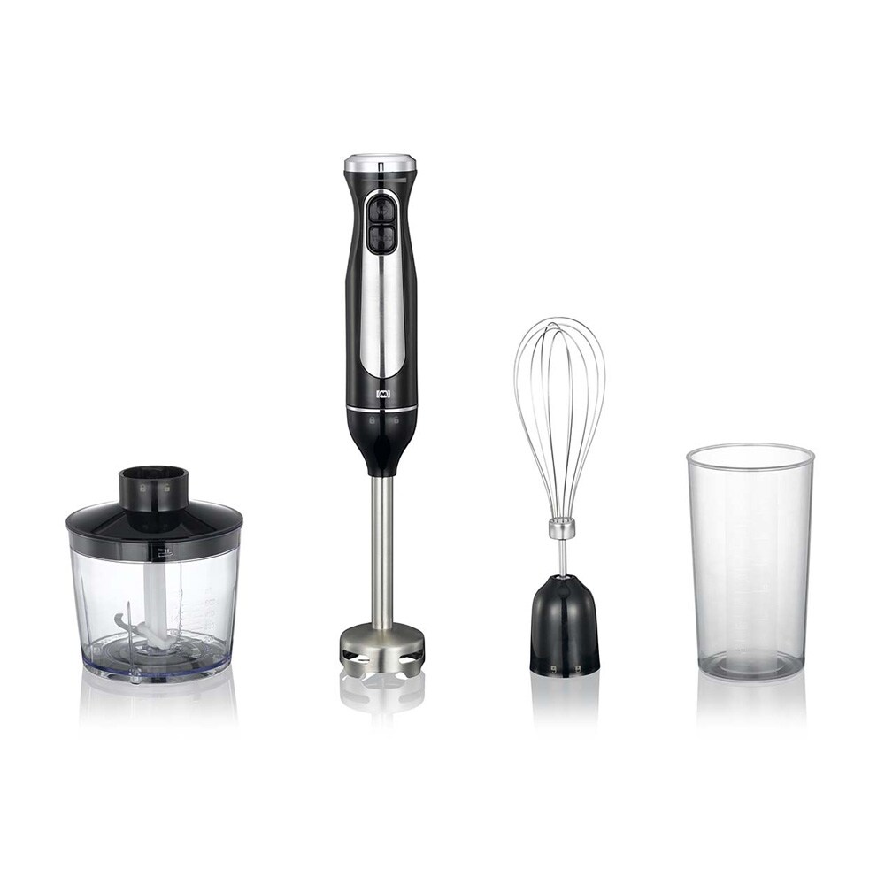 Melissa sauvasekoitin, jossa on silppuri, vispilä ja mittakuppi – 600 W