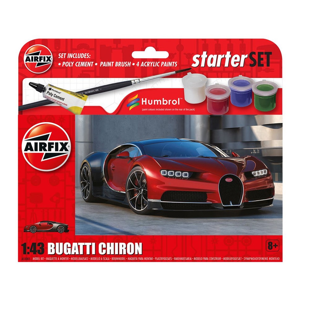 Airfix 1:43 Aloitussarja - Bugatti Chiron