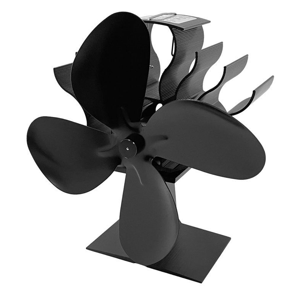 4-lapainen liesituuletin - tehokas lämmönlevittäjä puu-uuneihin ja takkoihin