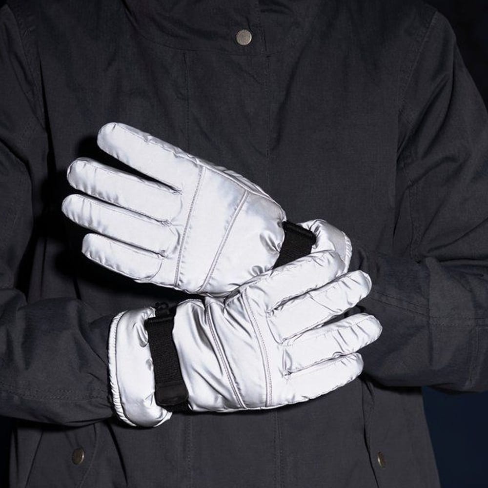 Heijastavat käsineet hihansuilla Koko 9