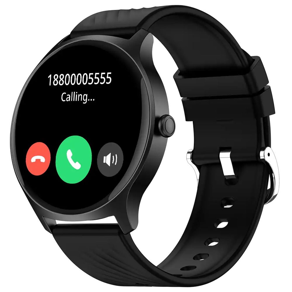 Denver 1,43" AMOLED älykello SpO₂-, verenpaine- ja sykemittauksella, Bluetooth-puhelut, IP67