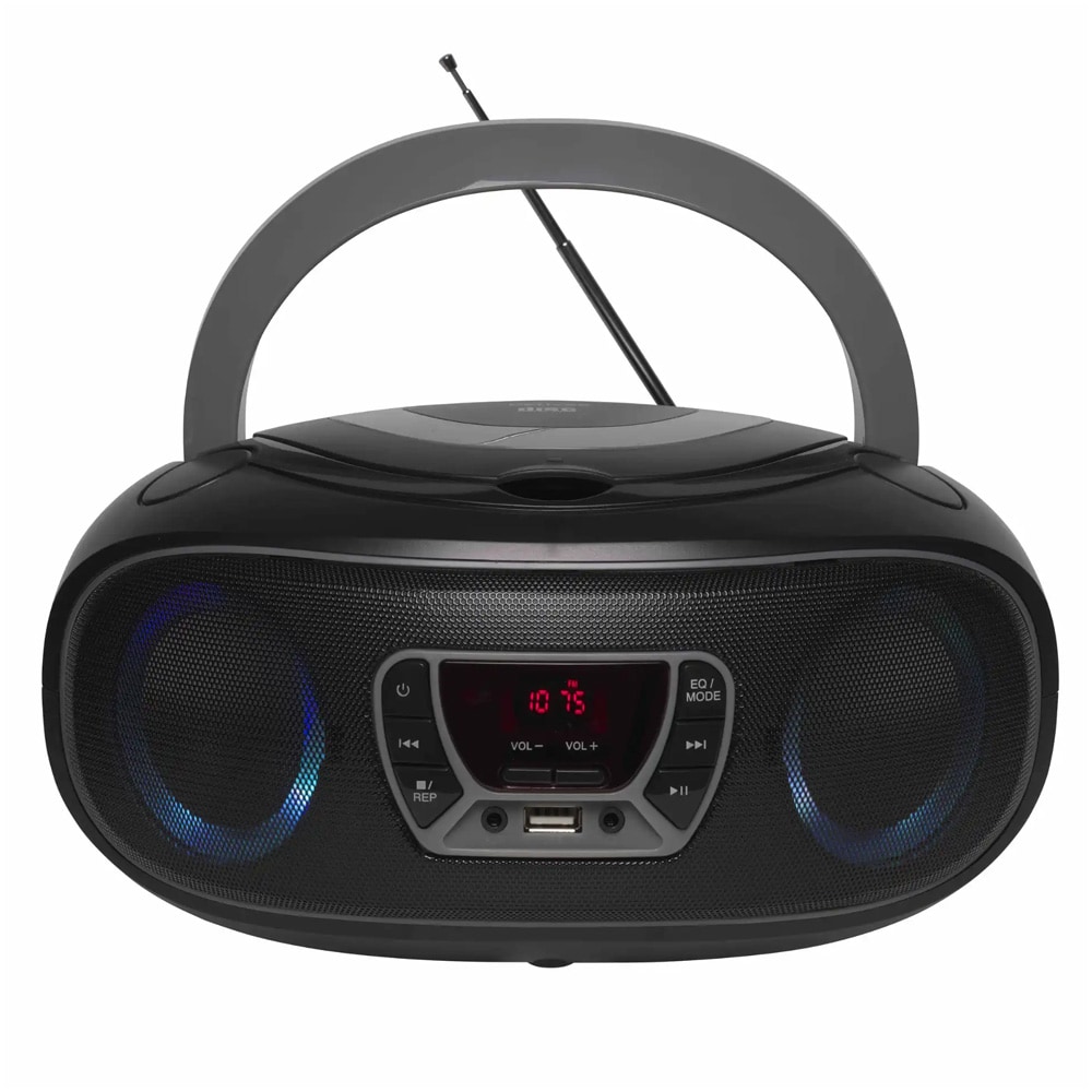 Denver kannettava CD-soitin, jossa on Bluetooth ja MP3-toisto