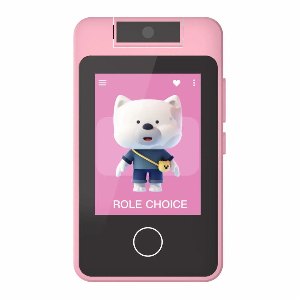 Denver Mediasoitin, jossa on 2,8 tuuman näyttö lapsille - vaaleanpunainen