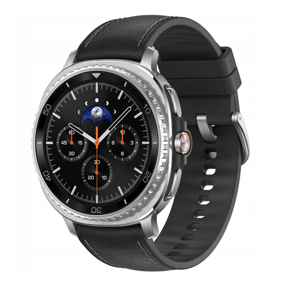 Samsung Galaxy Watch 8 Classic 46 mm – AMOLED-näyttö, Quick Button, musta älykello