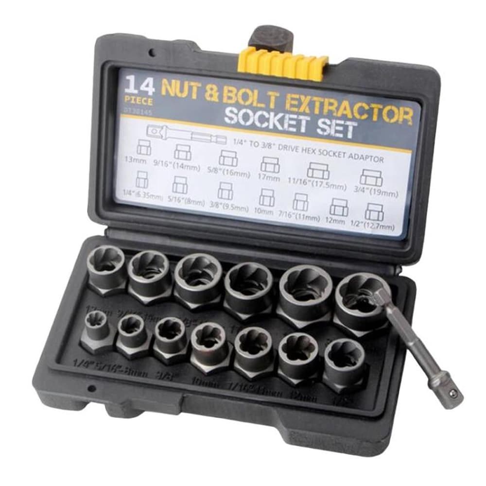 Hylsyavainsarja 14 kpl 1/4" - 3/4"