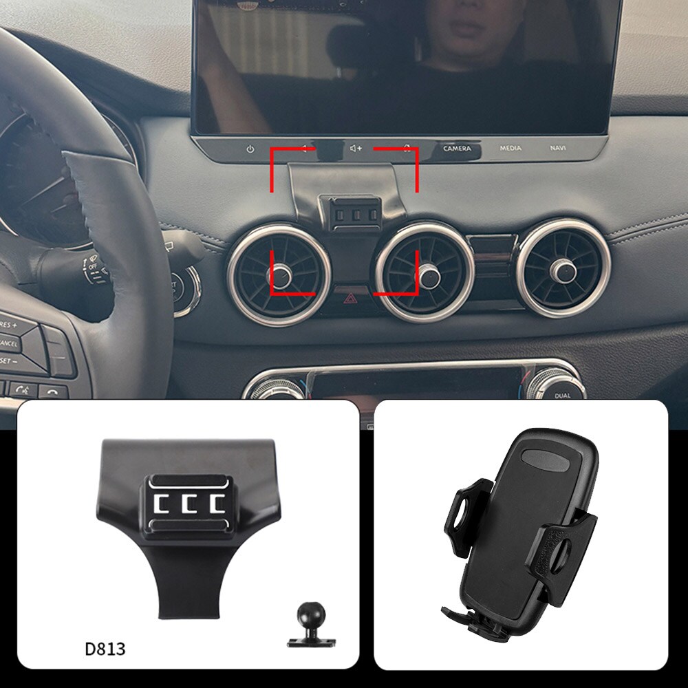 Matkapuhelimen pidike Nissan Qashqai 2025