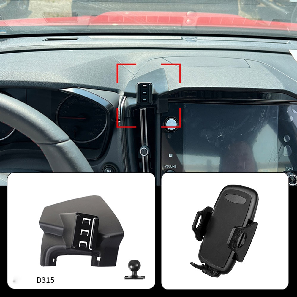 Matkapuhelimen pidike Subaru WRX 2022–2023