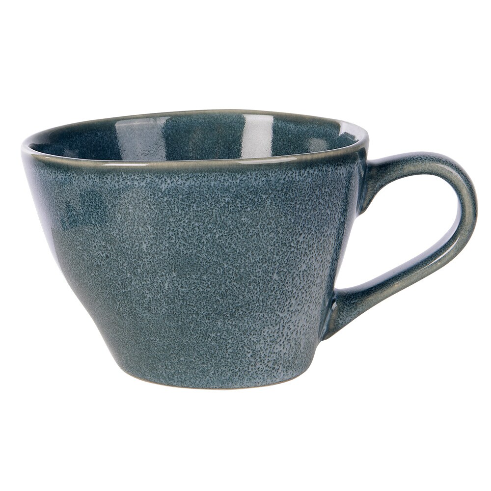 Earth Suuri keraaminen muki kahvalla - sininen