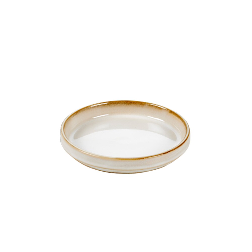 Mineraalimarmori keraaminen lautanen 12,7cm - Valkoinen