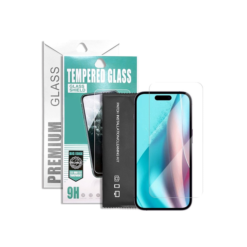 Karkaistu suojakalvo 2.5D näytölle Motorola Moto G15