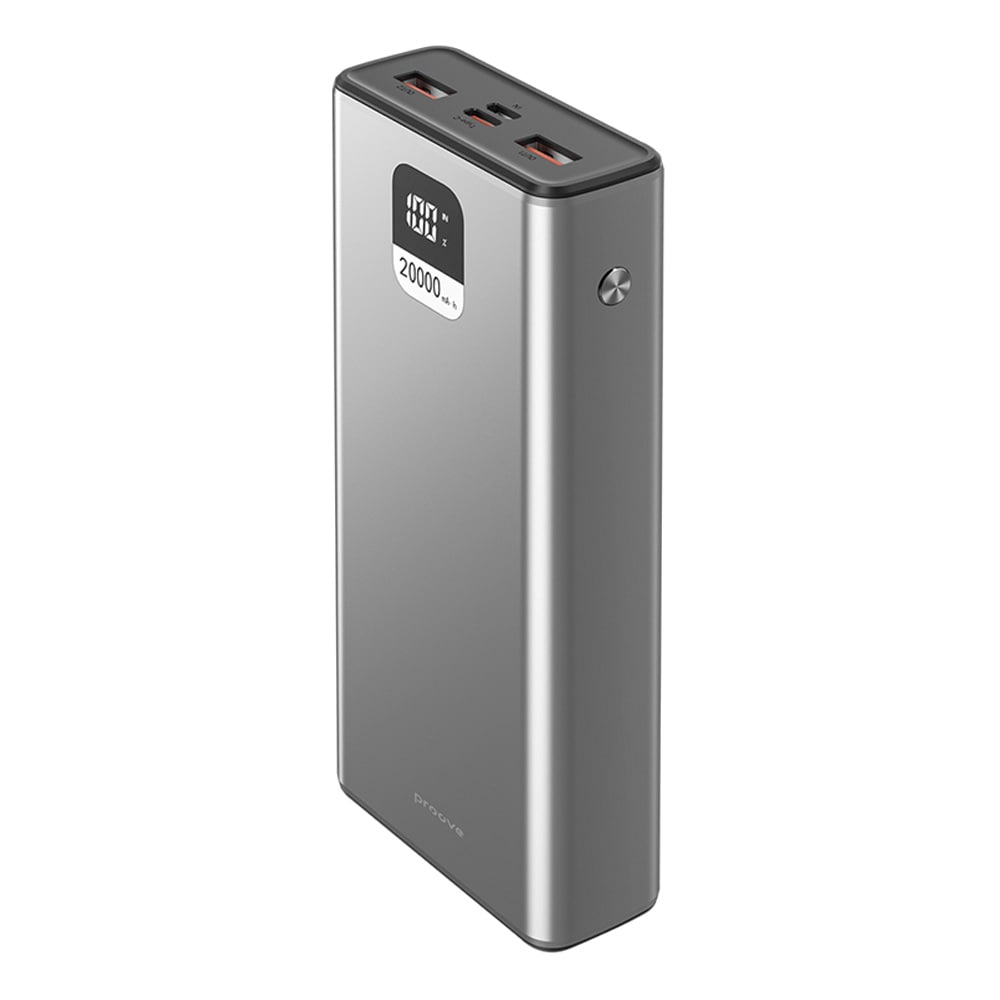 Proove Guardian Powerbank 20000 mAh 22,5 W – harmaa