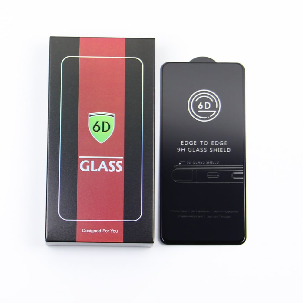 Karkaistu näytönsuoja 6D varten Samsung Galaxy A36 5G kanssa svart kehys - 10-pack