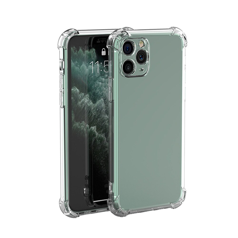 Iskunkestävä kotelo iPhone 17 Airille – läpinäkyvä