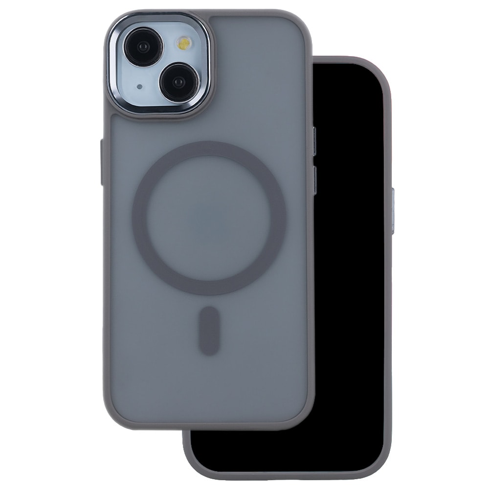 Himmeä MagSafe-kuori iPhone 17 Pro Maxille – harmaa