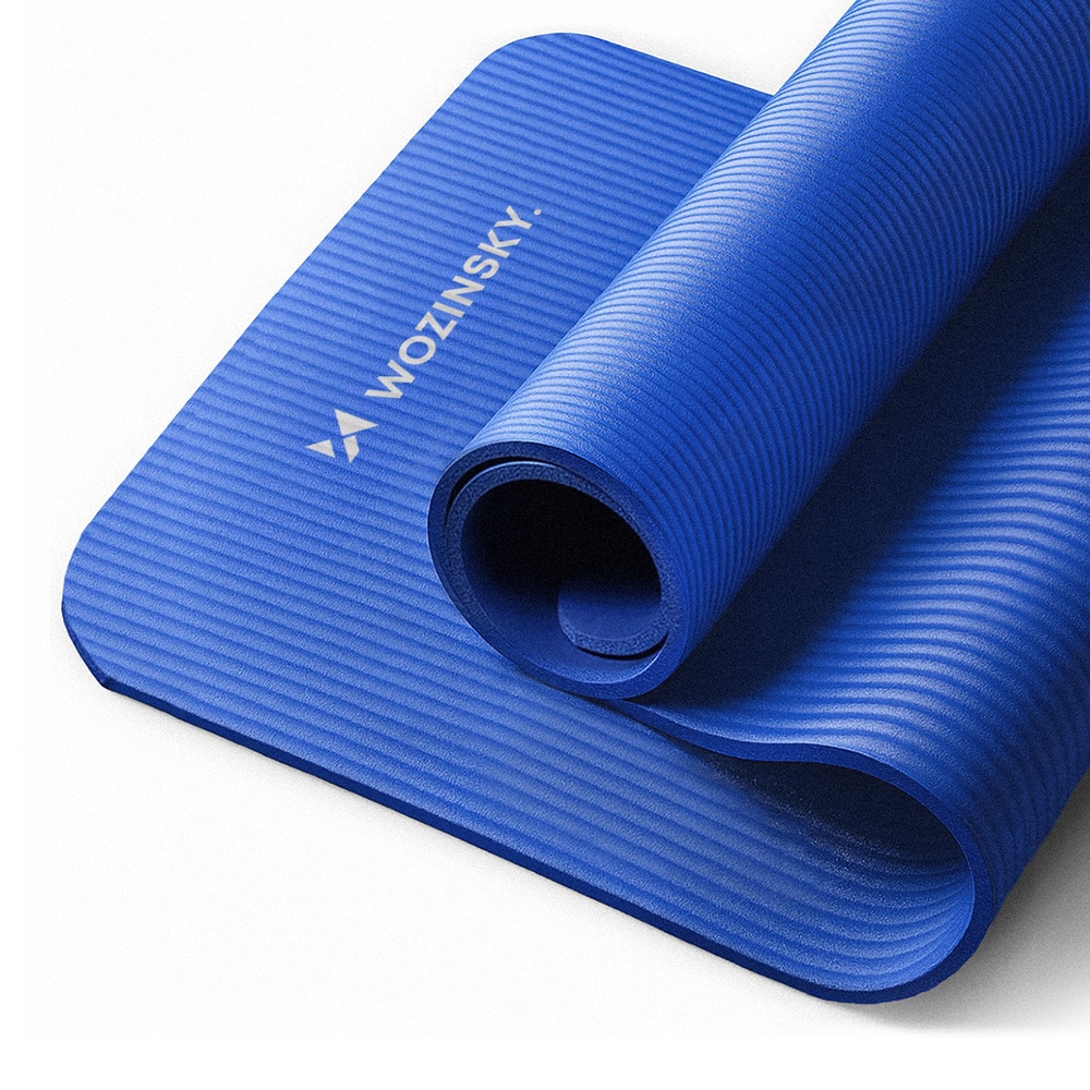 Wozinsky Joogamatto 181 x 63 x 0,9 cm - Sininen