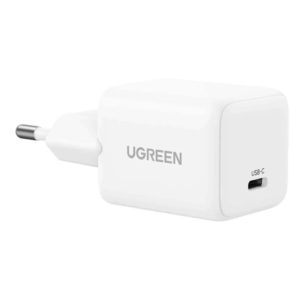 Ugreen GaN 20W USB-C-laturi - valkoinen