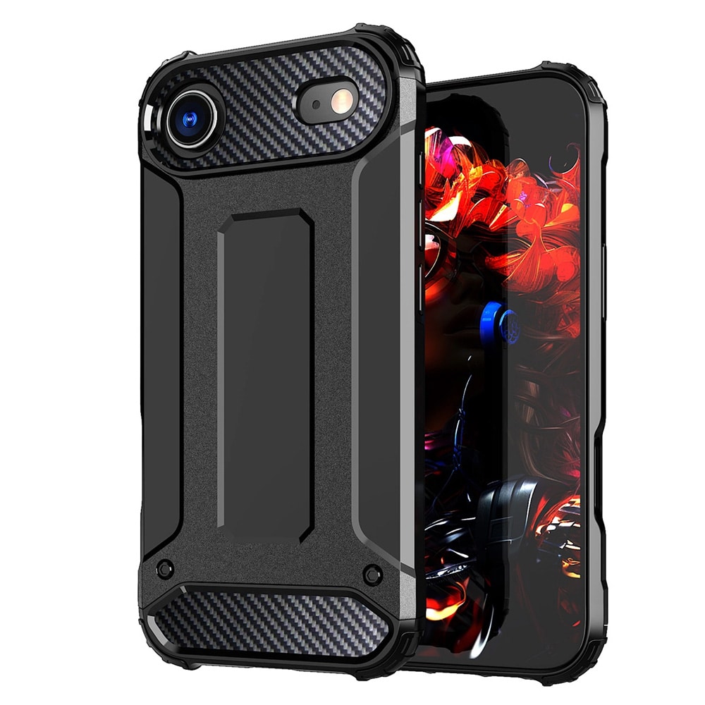 Iskunkestävä kuori iPhone 17 Airille – Musta