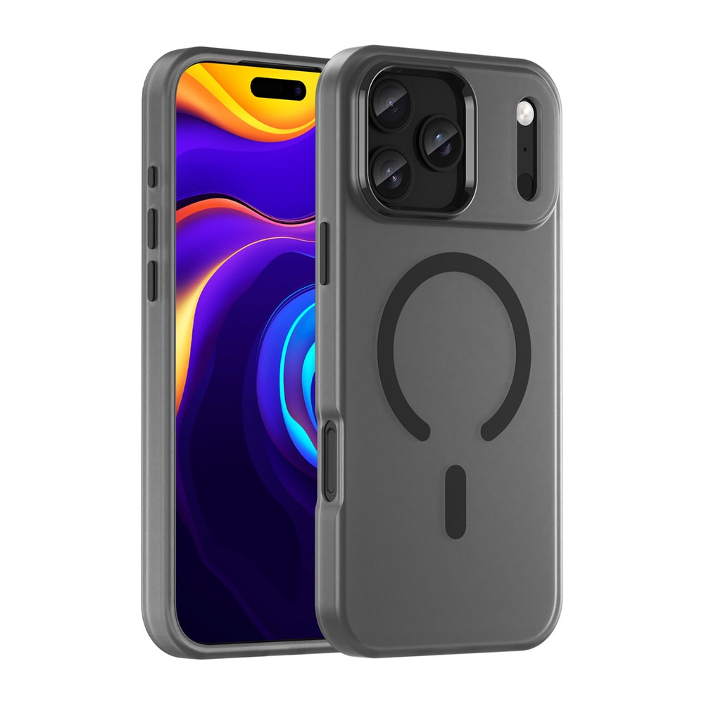 MagSafe-yhteensopiva takakuori iPhone 17 Prolle – mattamusta