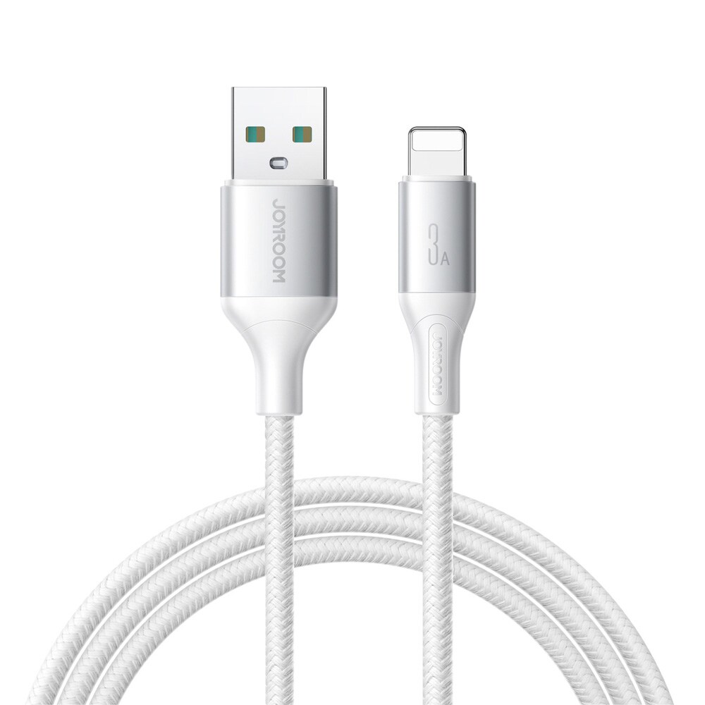 Joyroom USB-kaapeli 3A USB-C ja Lightning 2m - Valkoinen