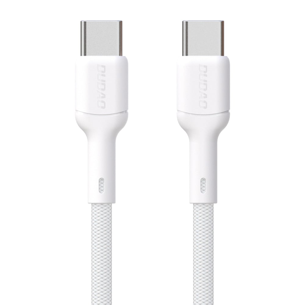 Dudao 65W USB-C-kaapeli 2 m – valkoinen