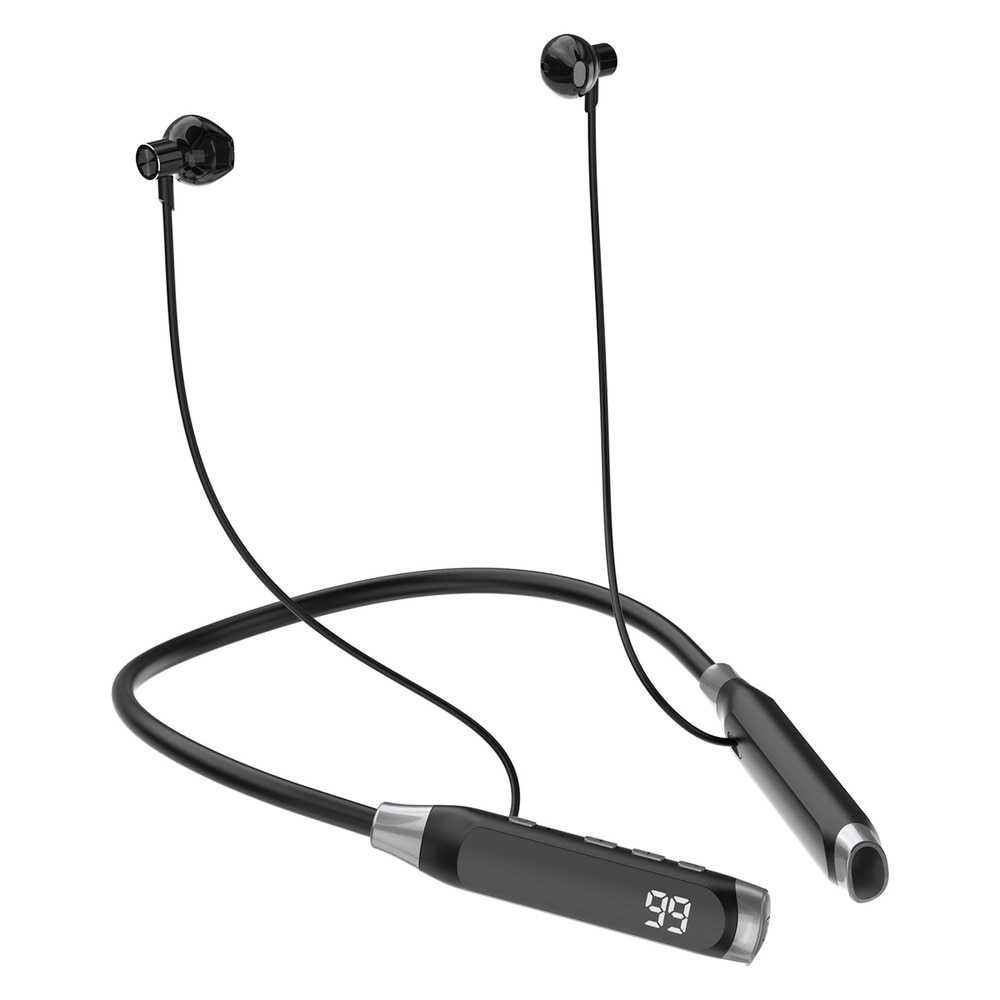 Dudao U5 Max Bluetooth-kuulokkeet kaulanauhalla – musta
