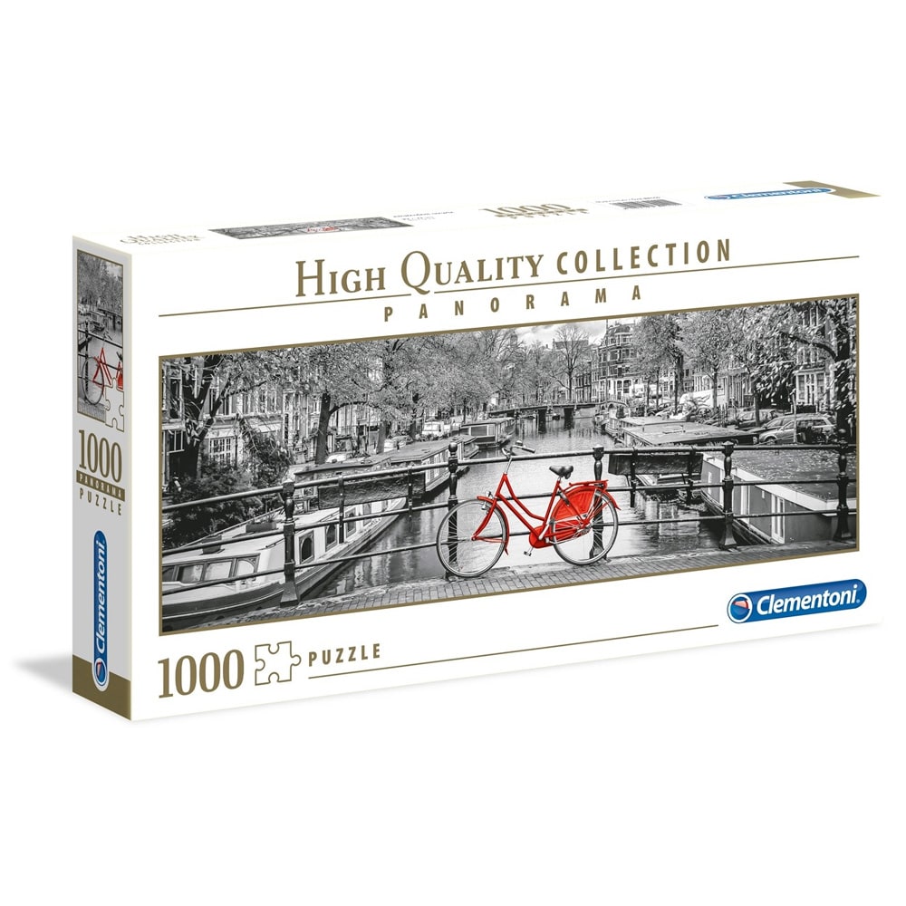 Palapeli 1000 palaa - Amsterdam Bicycle Panorama
