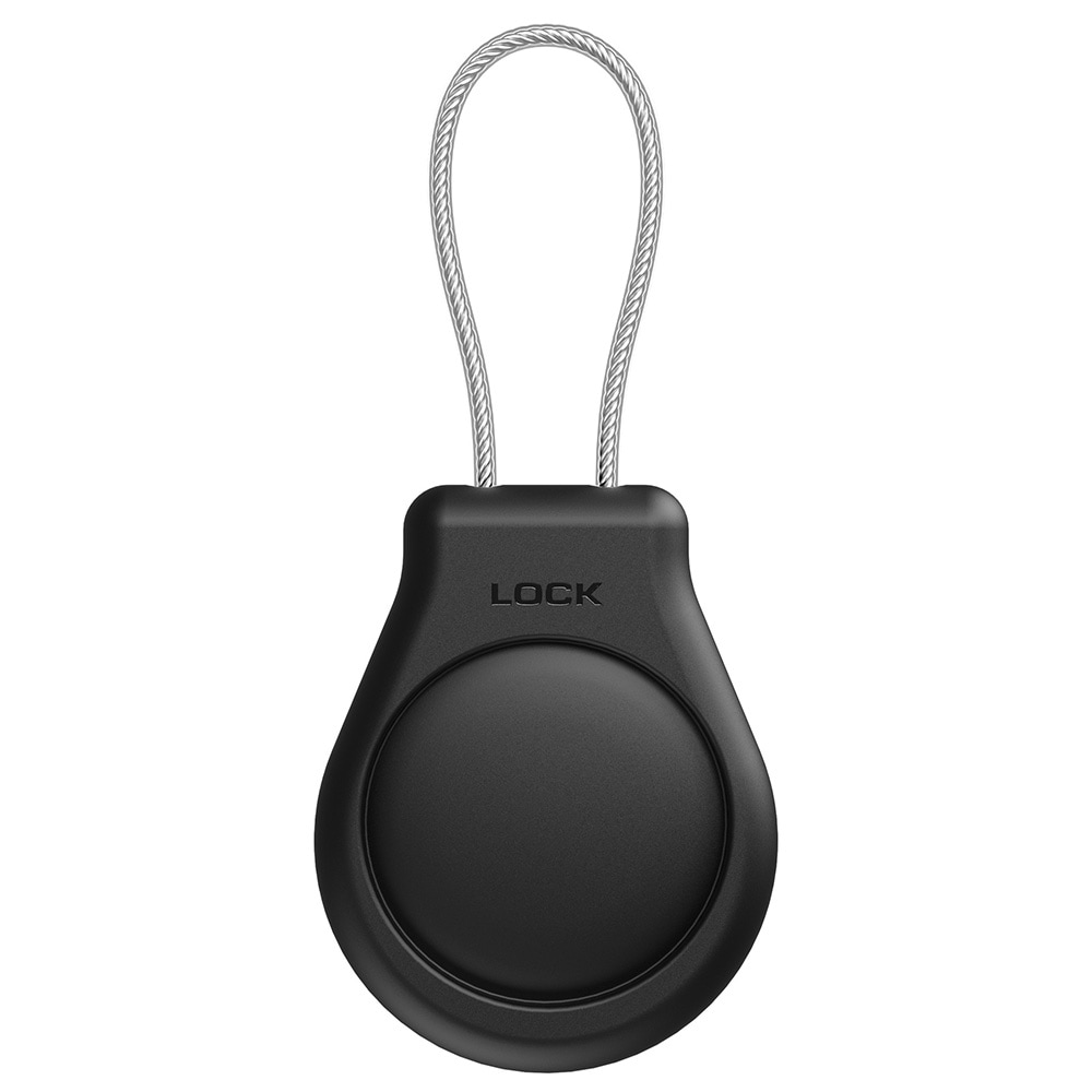 Avaimenperä vedenkestävällä Airtag-pidikkeellä - Svart