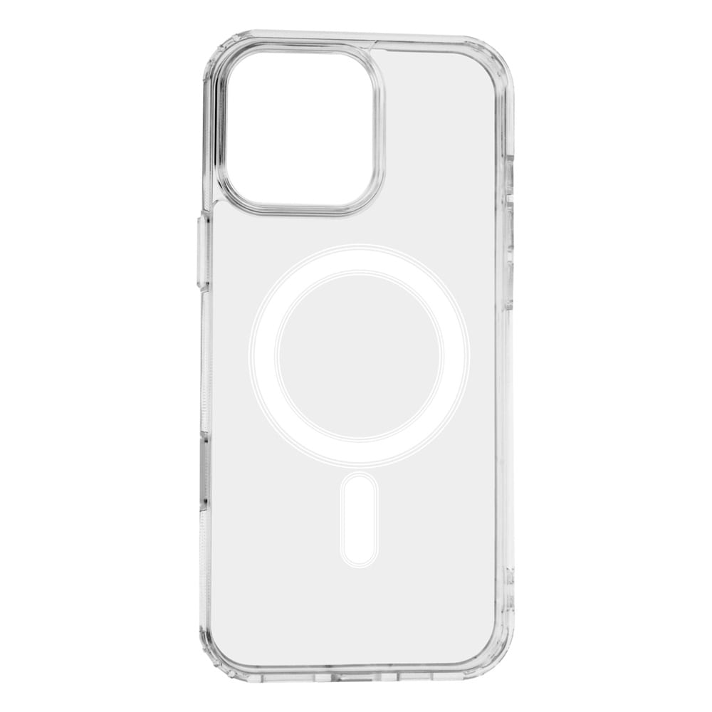 Ohut suojakotelo MagSafella iPhone 16 Pro Max -puhelimelle - Kirkas