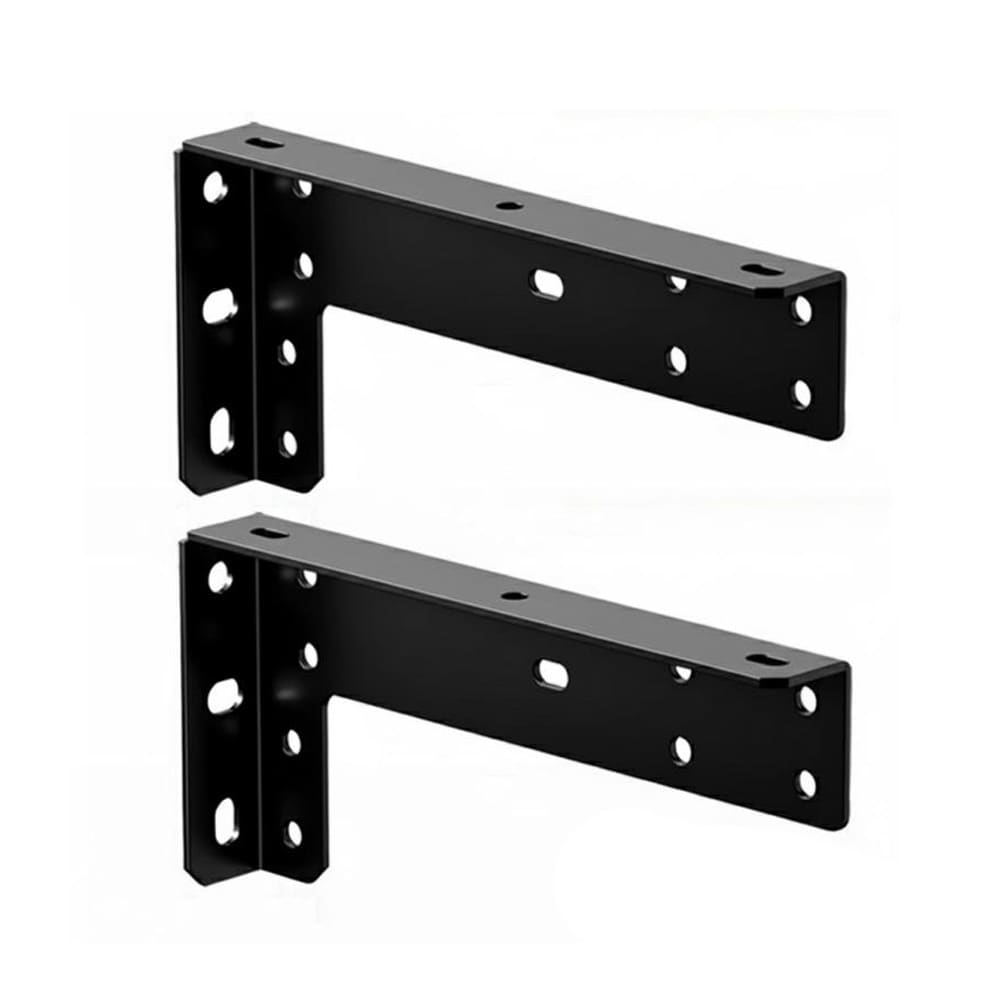 Raskaat kannattimet kelluville kalusteille 35.2cm 2-pack - Svart