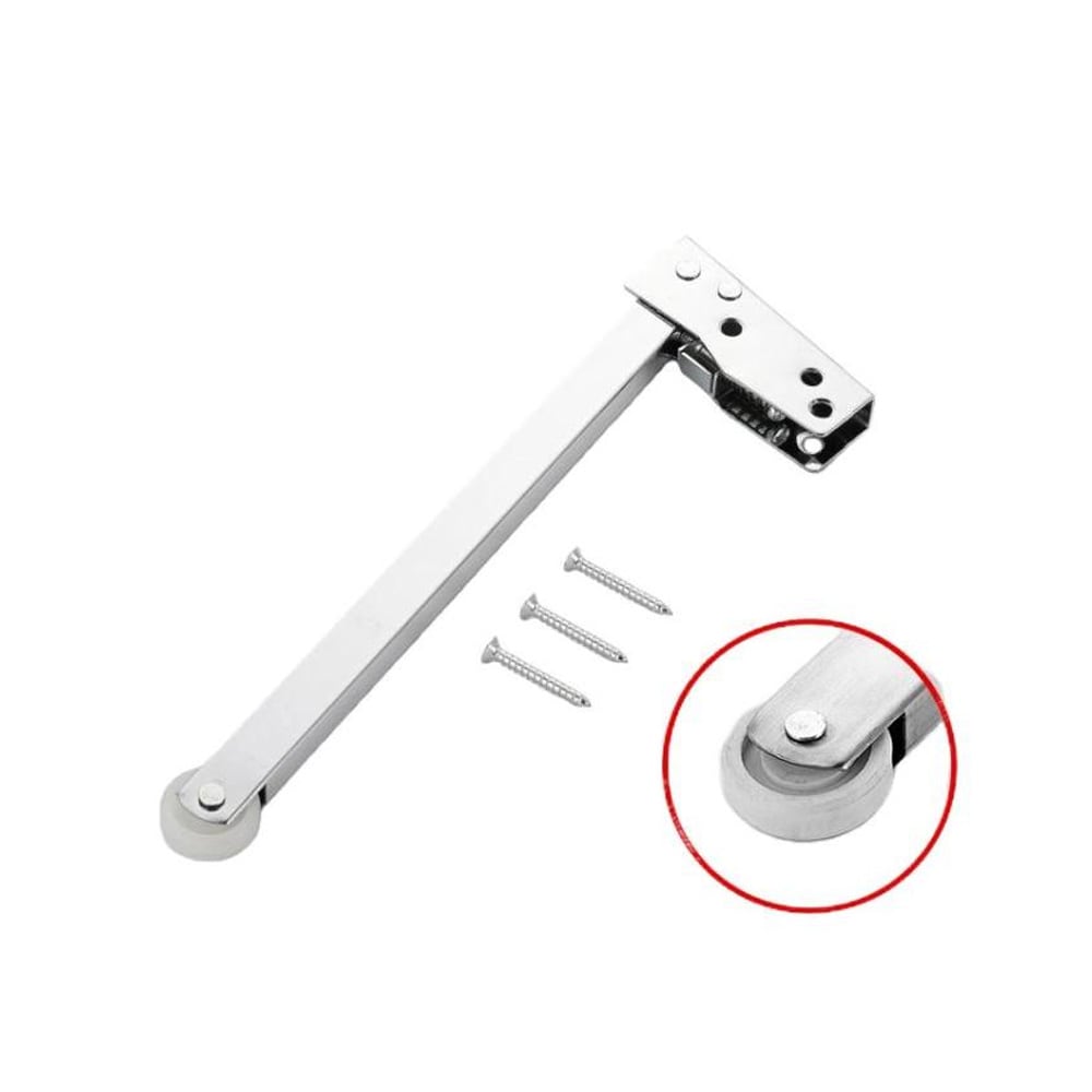 Pehmeästi sulkeutuva ovensuljin kumipyörillä (304 ruostumatonta terästä)